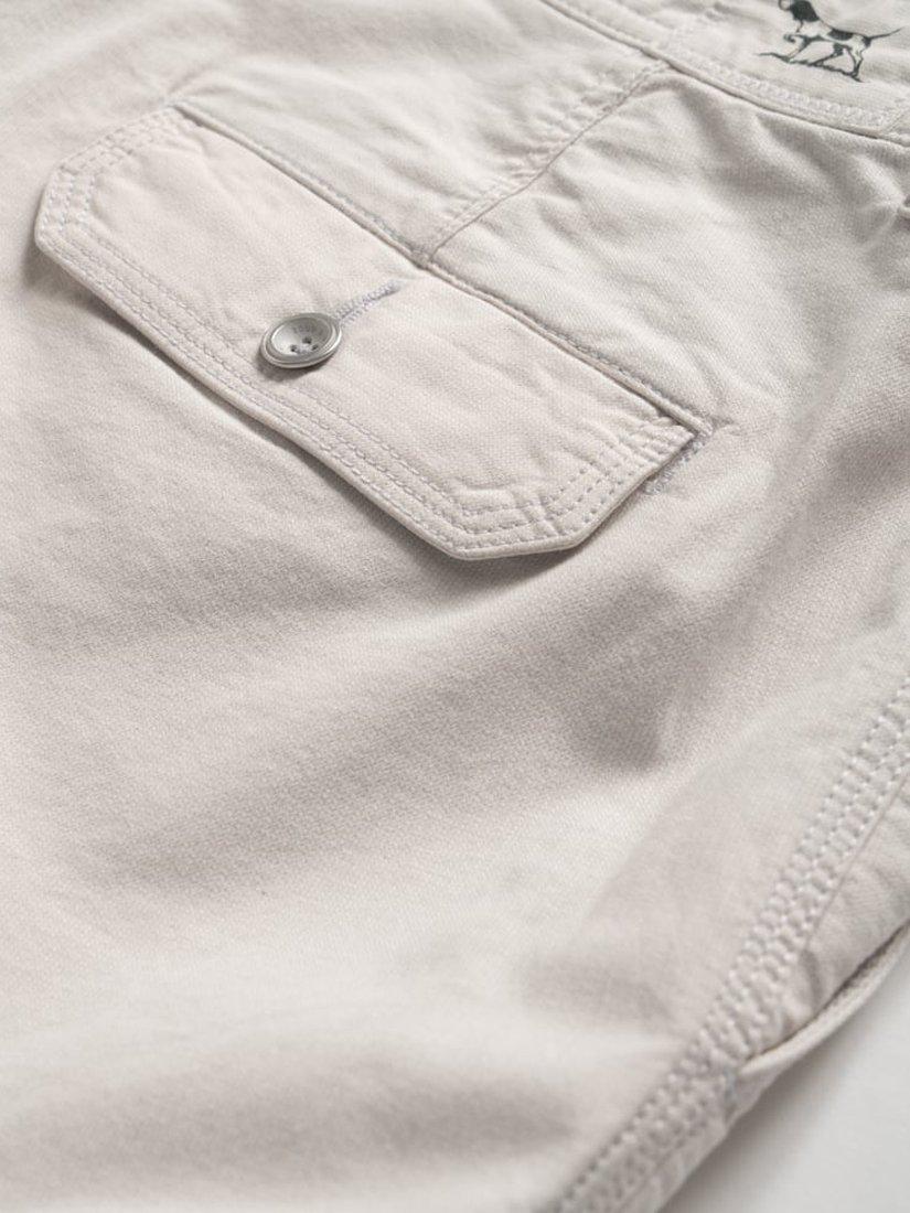 Product image 6 of 6, which shows Rodd & Gunn The Gunn Stretch Cotton 9" Bermuda Shorts, Coconut, 28