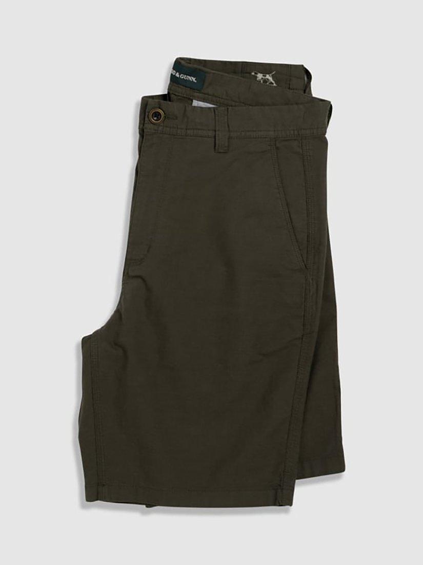 Product image 4 of 6, which shows Rodd & Gunn The Gunn Stretch Cotton 9" Bermuda Shorts, Forest, 28