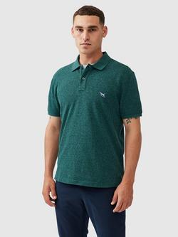 Rodd & Gunn The Gunn Cotton Slim Fit Short Sleeve Polo Shirt, Jade