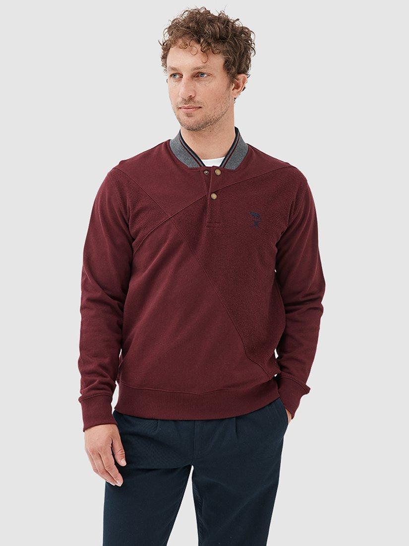 Gilbert X Rodd & Gunn Trafalgar Jersey Jumper, Maroon