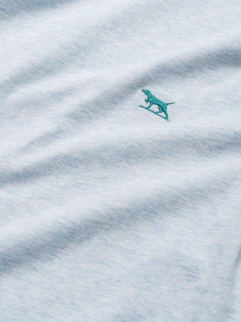 Product image 5 of 5, which shows Rodd & Gunn The Gunn Cotton Slim Fit Short Sleeve T-Shirt, Mist, XXS