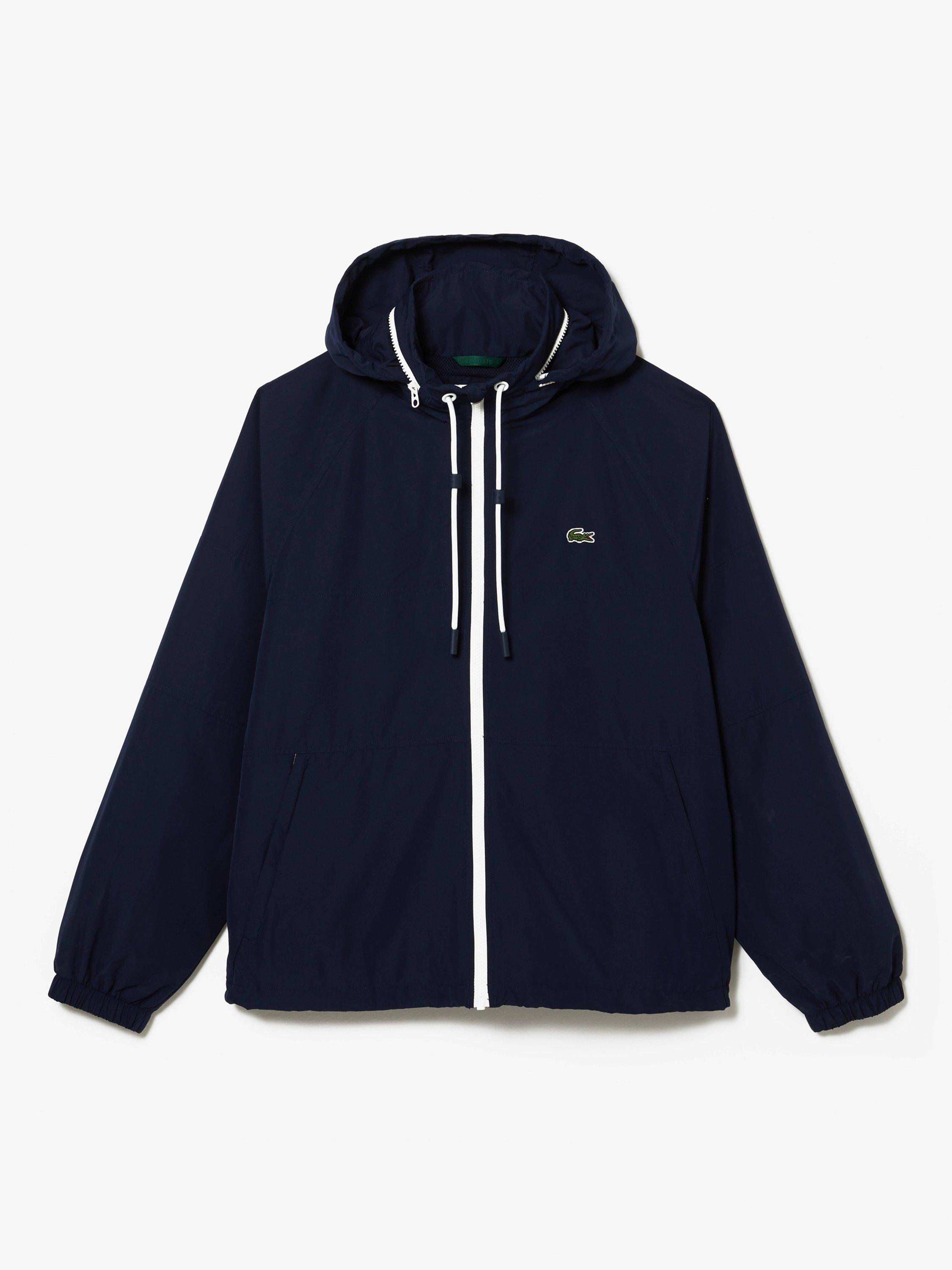 Lacoste Water-Repellent Windbreaker Taffeta Short Jacket