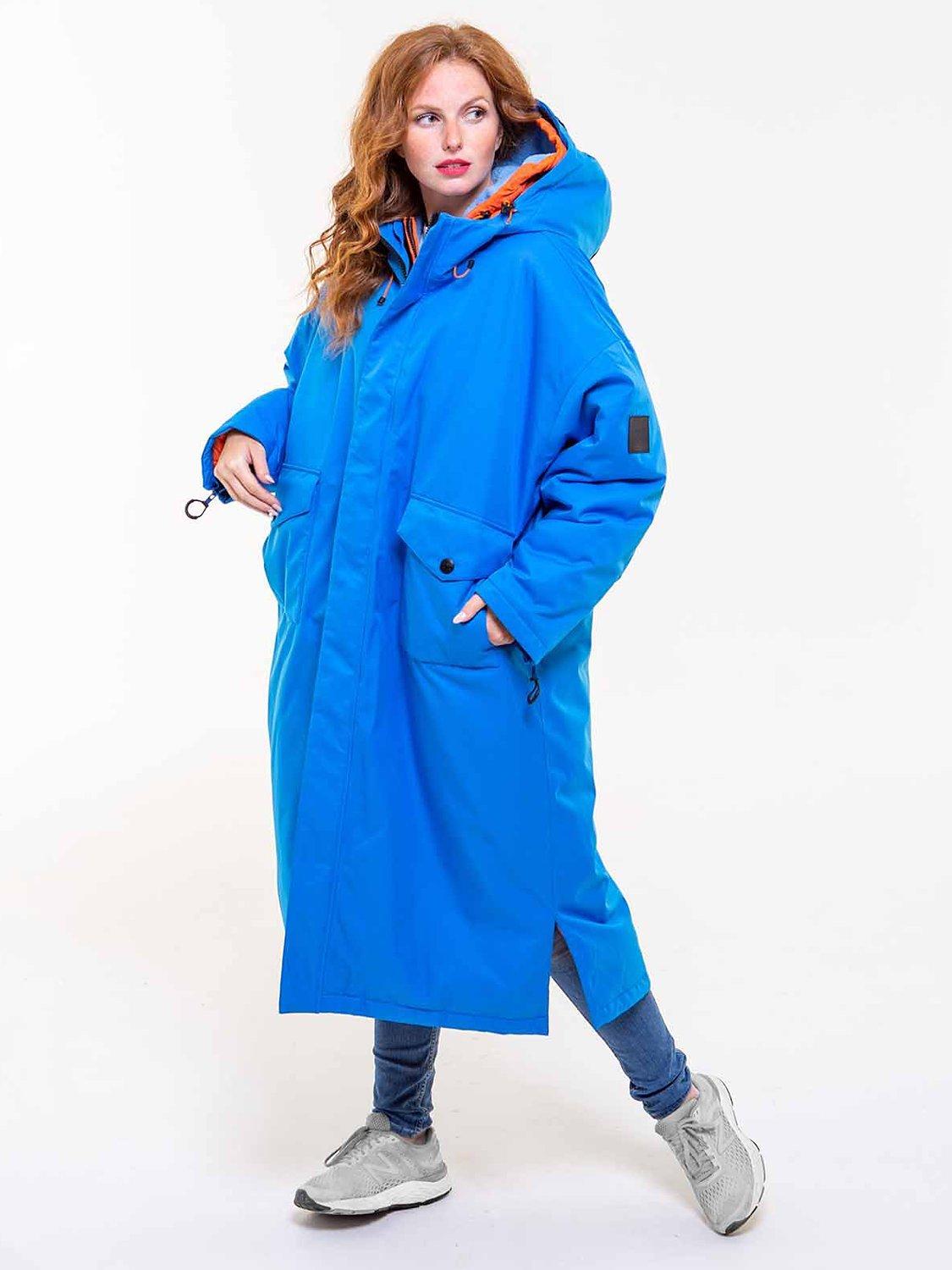 Product image 7 of 10, which shows Red Revolution 3-in-1 Women's Waterproof Parka Jacket, Nixie Blue, M