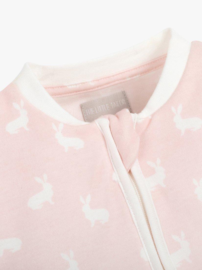 Product image 4 of 10, which shows The Little Tailor Welcome Little Baby Gift Set, 4 pieces, Pink Woodland, 0-3 months
