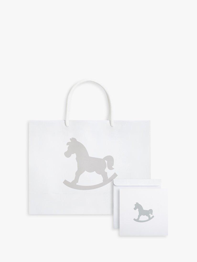 Product image 10 of 10, which shows The Little Tailor Welcome Little Baby Gift Set, 4 pieces, Pink Woodland, 0-3 months