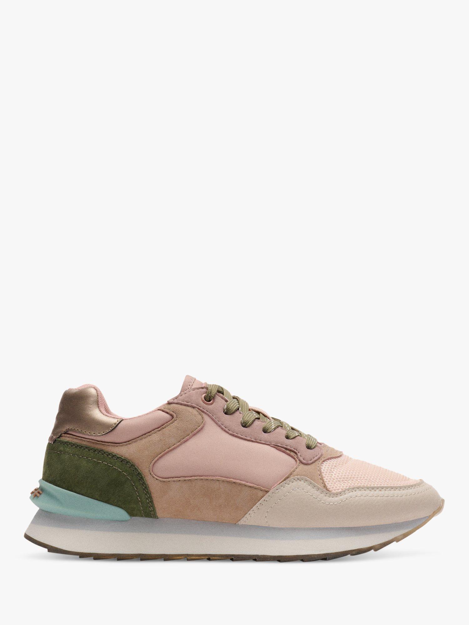 HOFF Paris Leather Lace Up Trainers, Multi