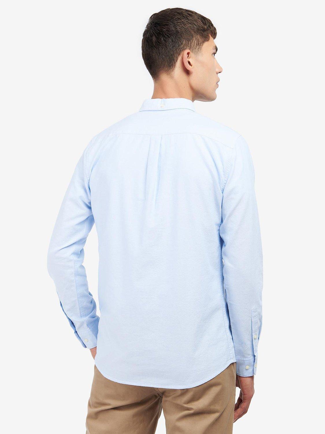 Product image 2 of 6, which shows Barbour Tailored Fit Oxford Shirt, Sky, XXL