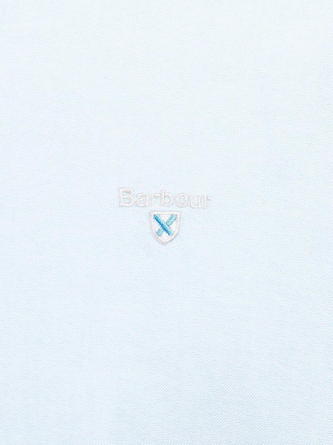 Product image 6 of 6, which shows Barbour Tailored Fit Oxford Shirt, Sky, XXL