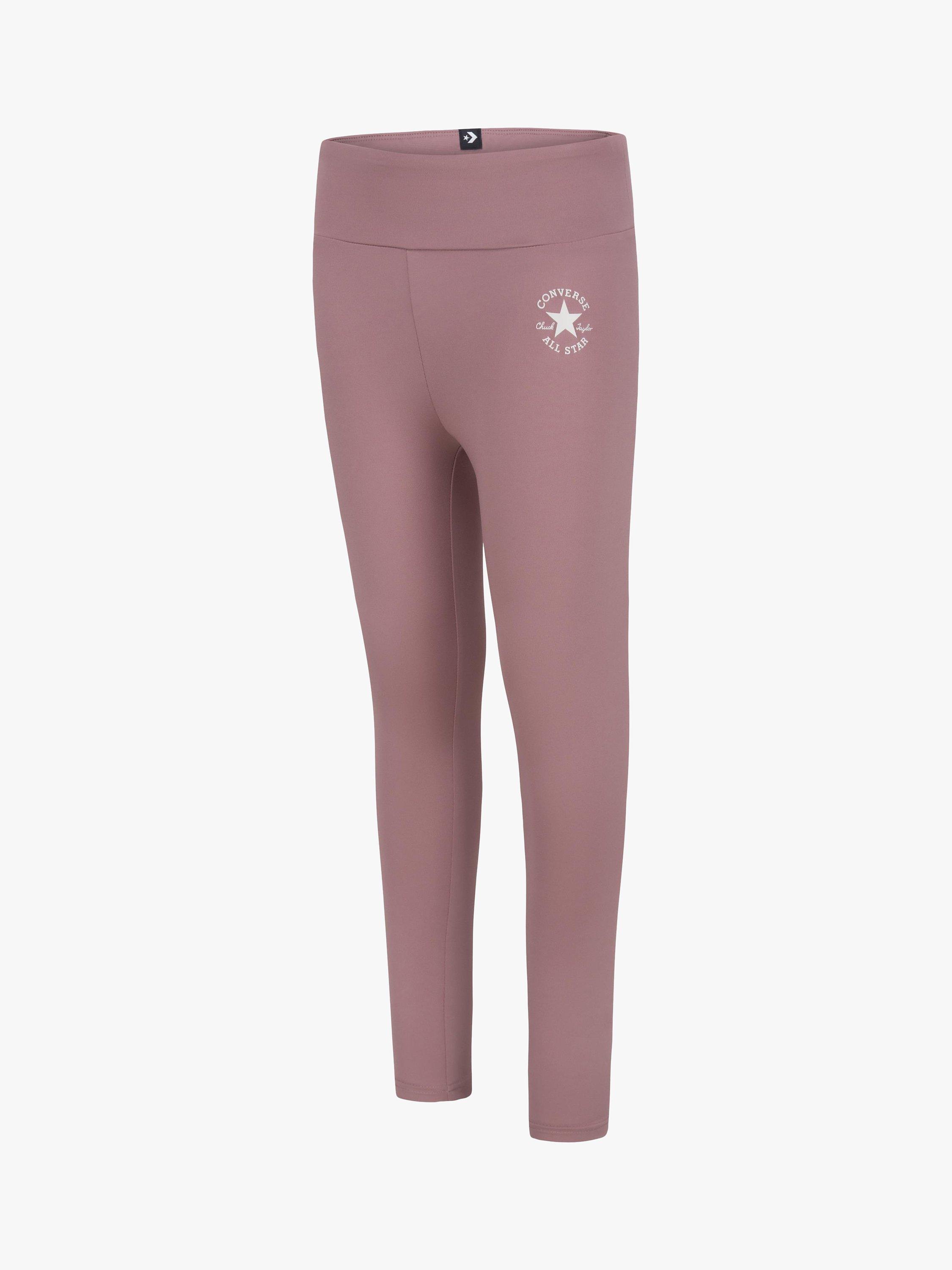 Converse Kids' Chuck High Rise Leggings, Night Flamingo