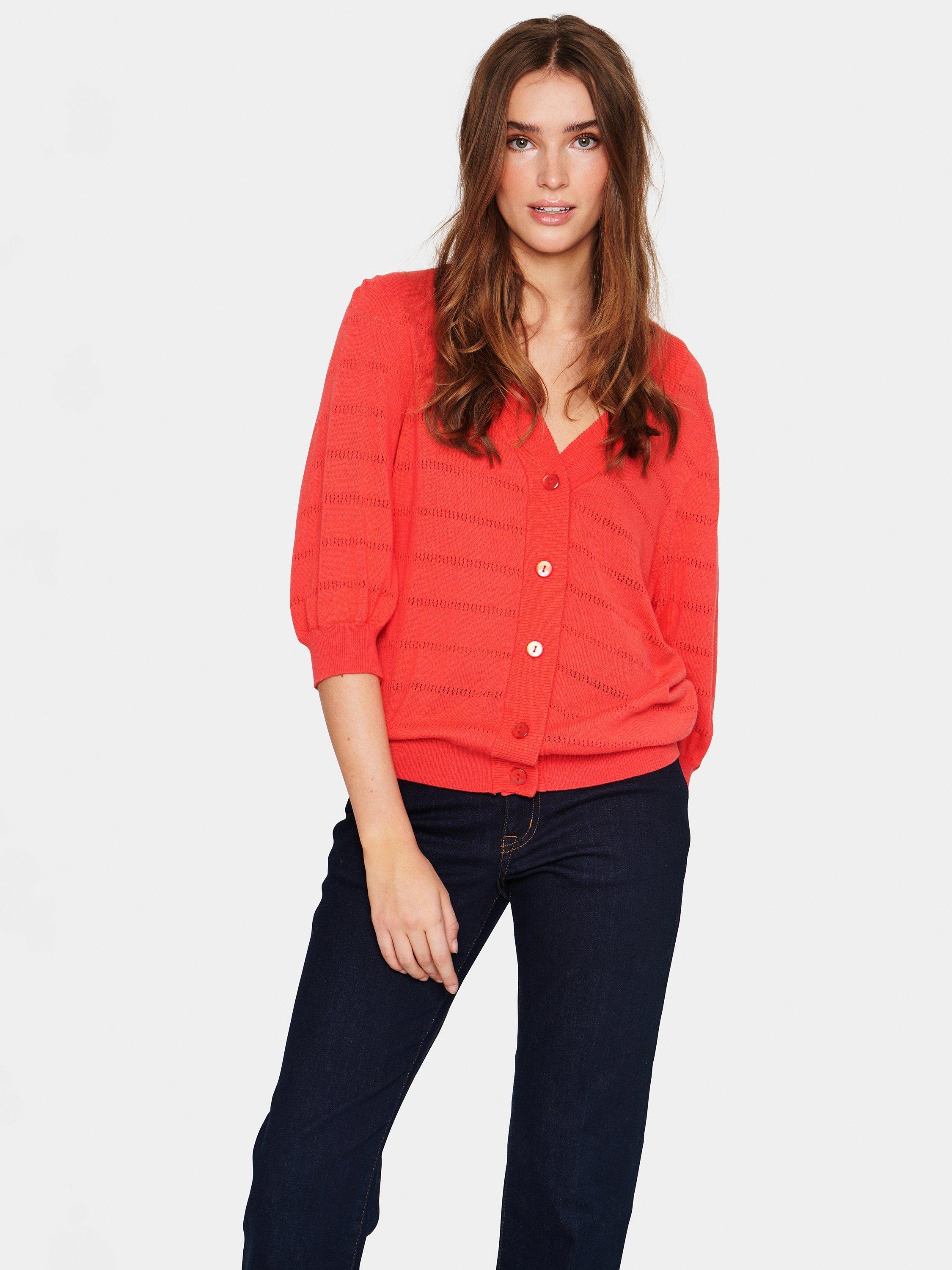 Saint Tropez Tascha Cardigan, Hibiscus