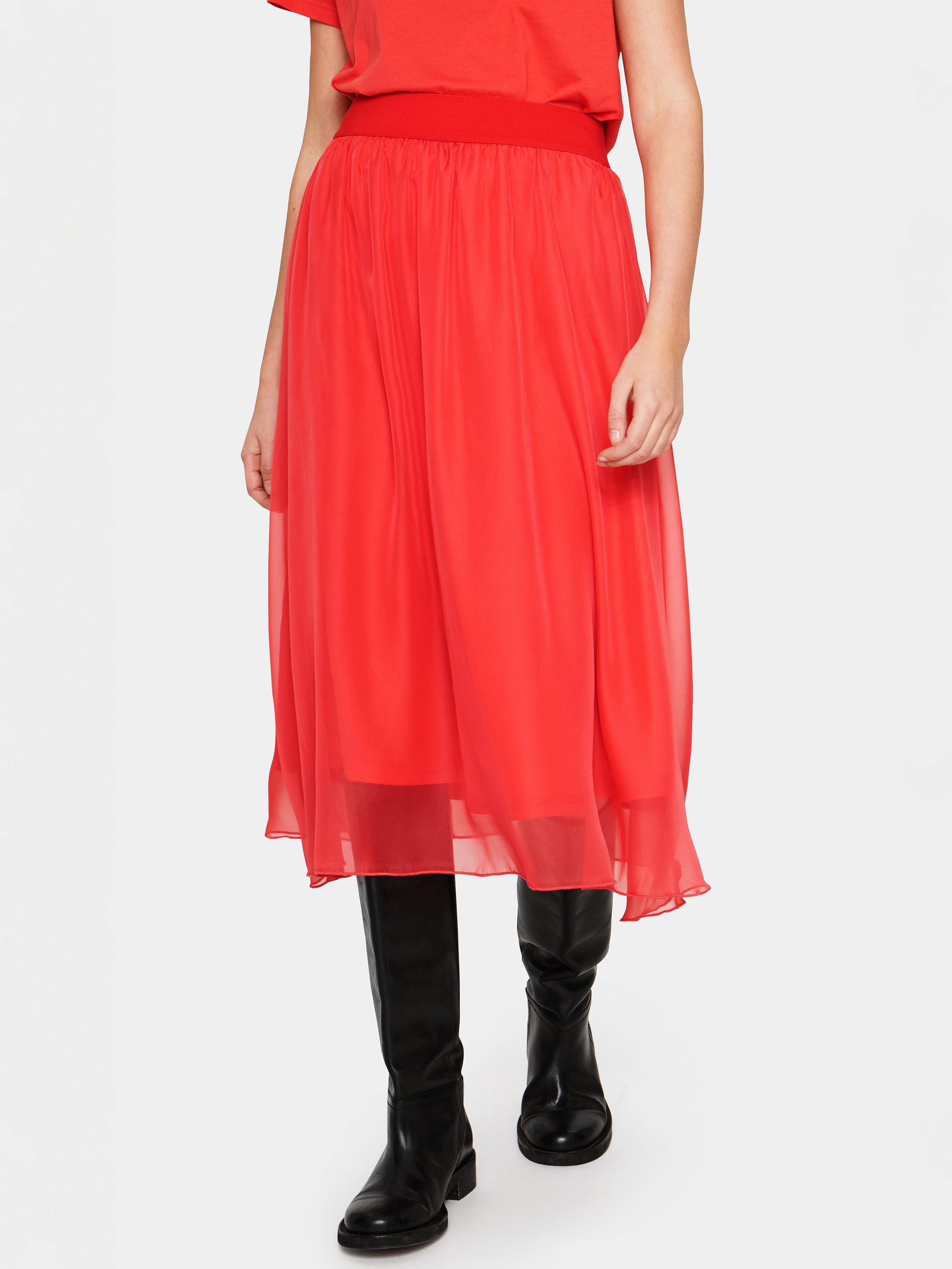 Saint Tropez Coral Skirt, Hibiscus