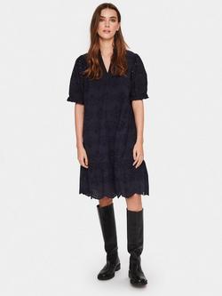 Saint Tropez Geleksa Swing Dress, Blue