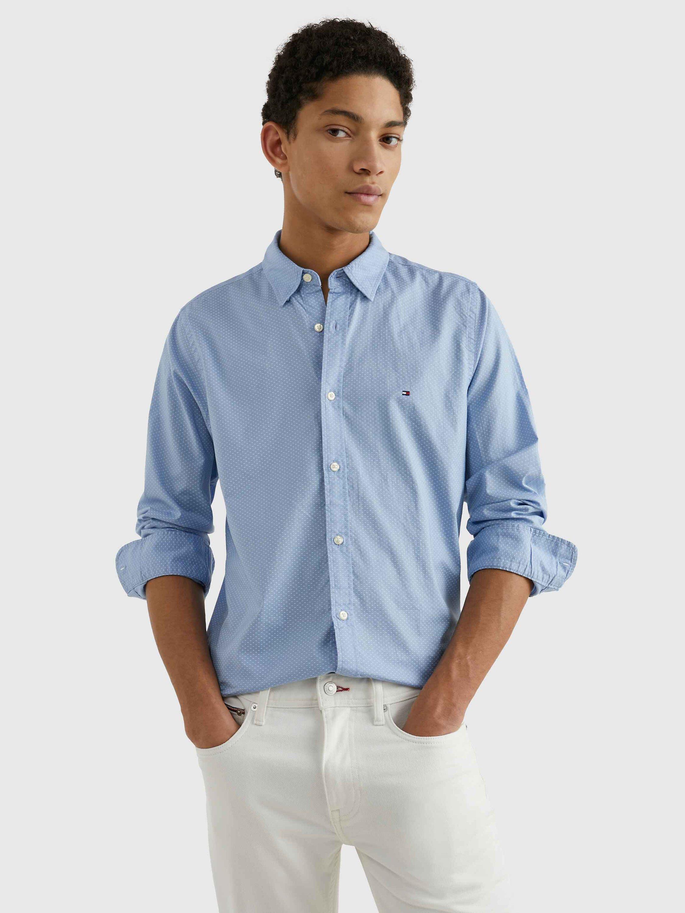 Tommy Hilfiger Soft Mini Print Slim Fit Shirt