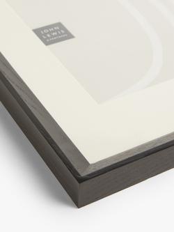 John Lewis Isla Poster Frame & Mount, FSC-Certified (Oak Wood) - view 2, Black