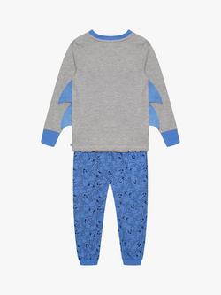 Brand Threads Kids' Sonic the Hedgehog Pyjama Set, Blue - view 2, Blue