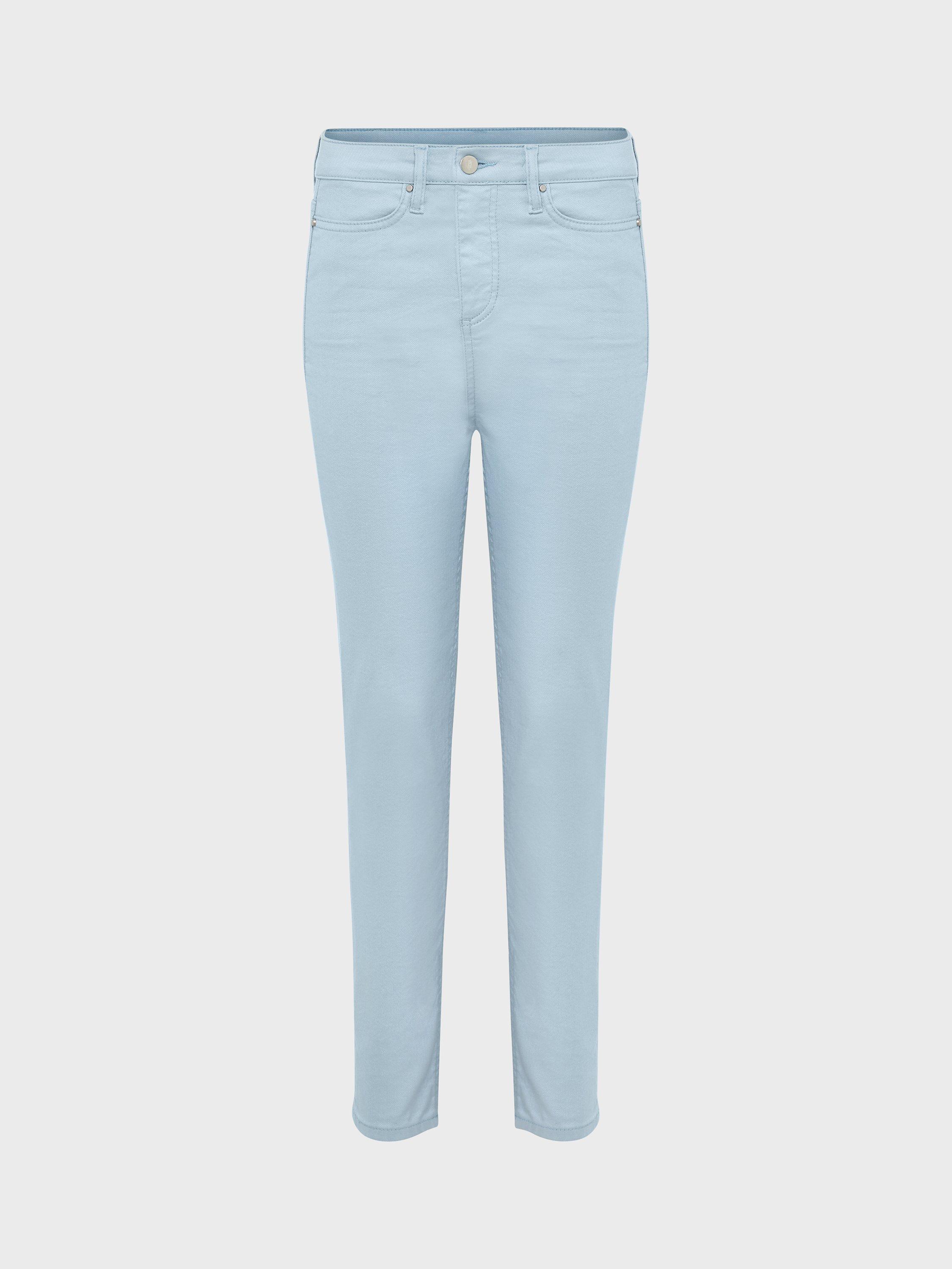 Product image 4 of 4, which shows Hobbs Gia Sculpting Skinny Jeans, Dusky Blue, 10