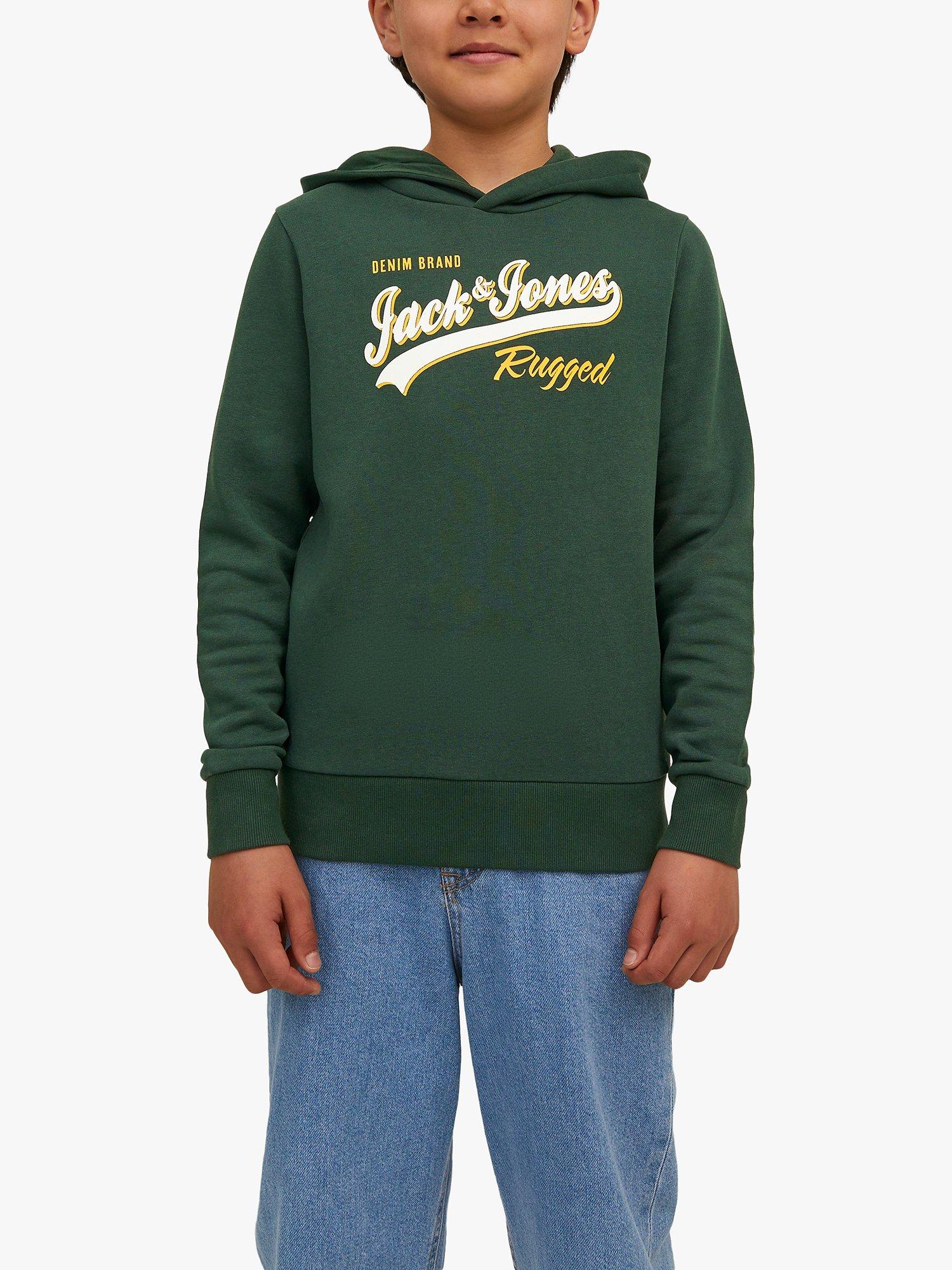 Jack & Jones Kids' Logo Hoodie, Mountain View