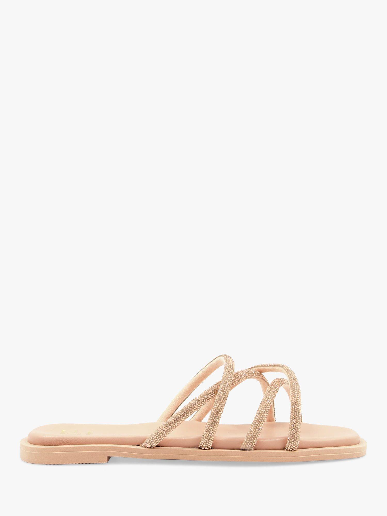 Dune Lilybet Embellished Sandals Blush 3