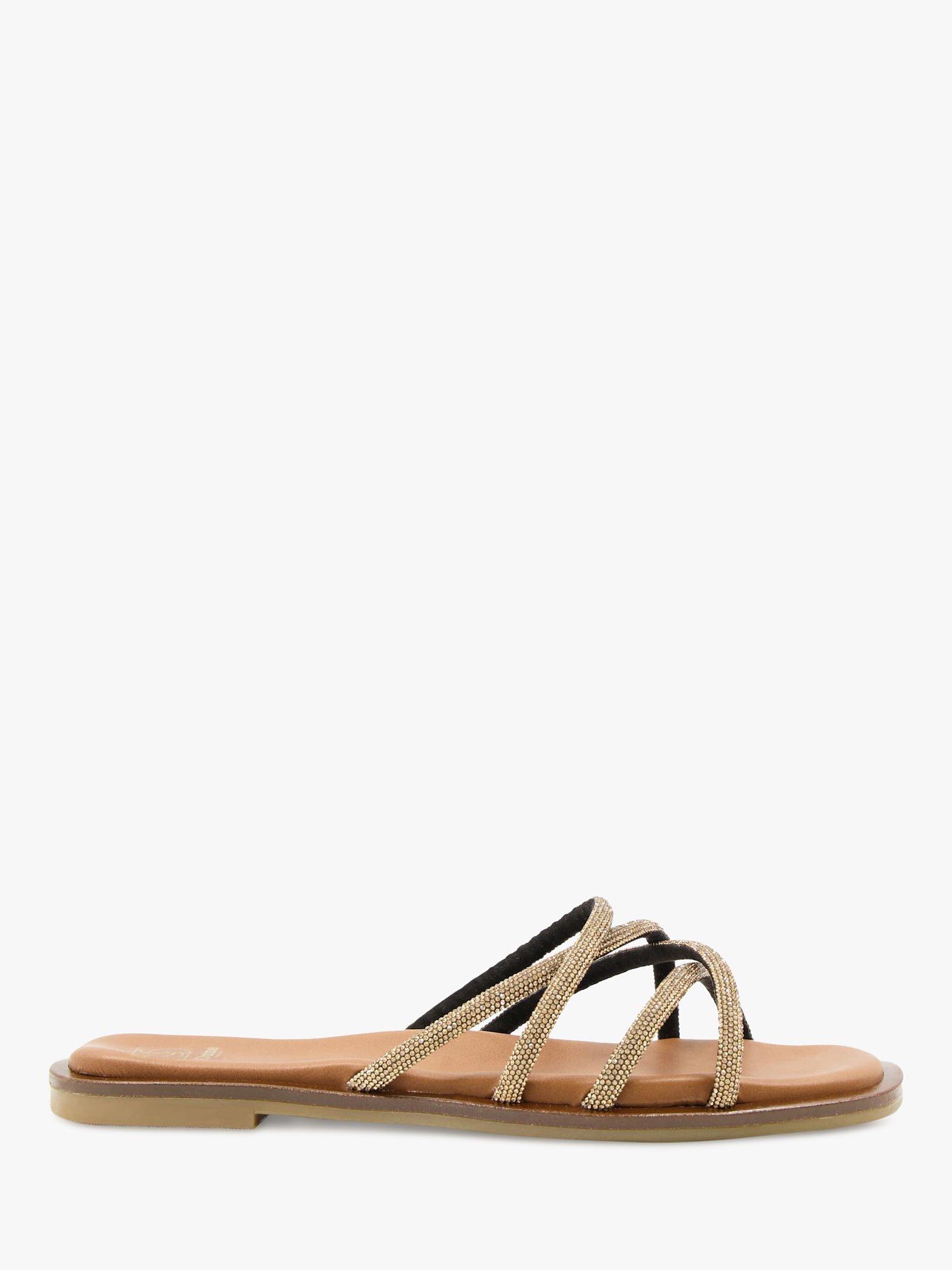 Dune Lilybet Embellished Sandals Bronze 3