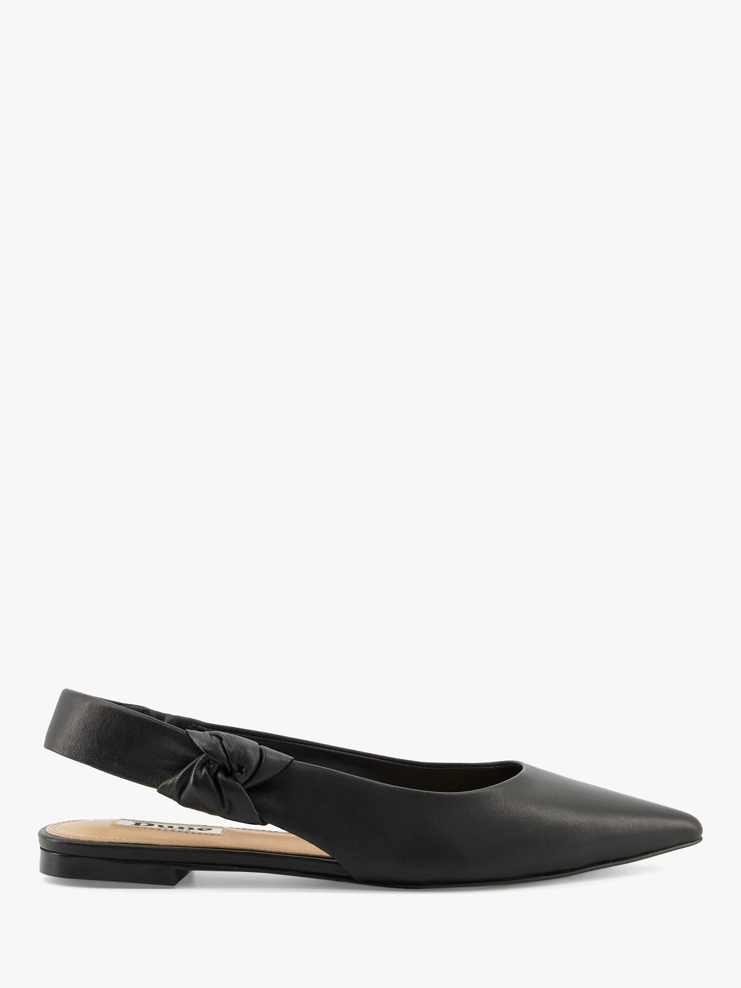 Dune Heighten Slingback Leather Pumps