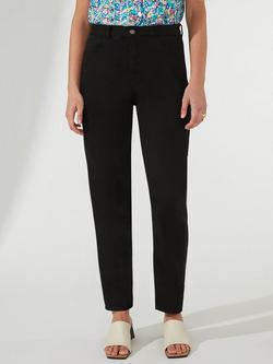 Ro&Zo Straight Leg Jeans, Black, Black