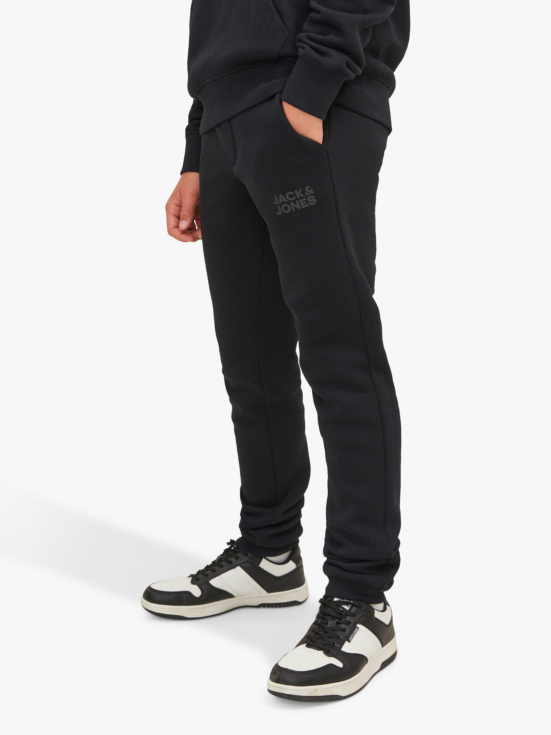 Jack & Jones Kids' Logo Joggers, Black