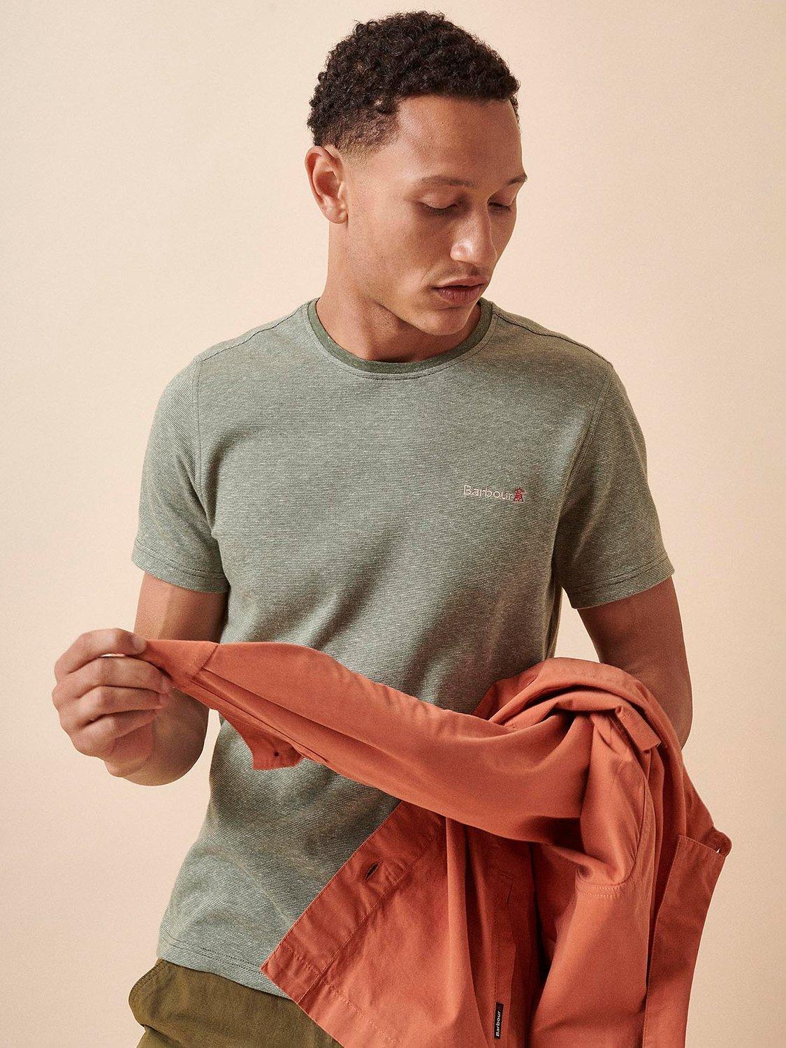 Barbour Pluckley Logo T-Shirt, Burnt Olive