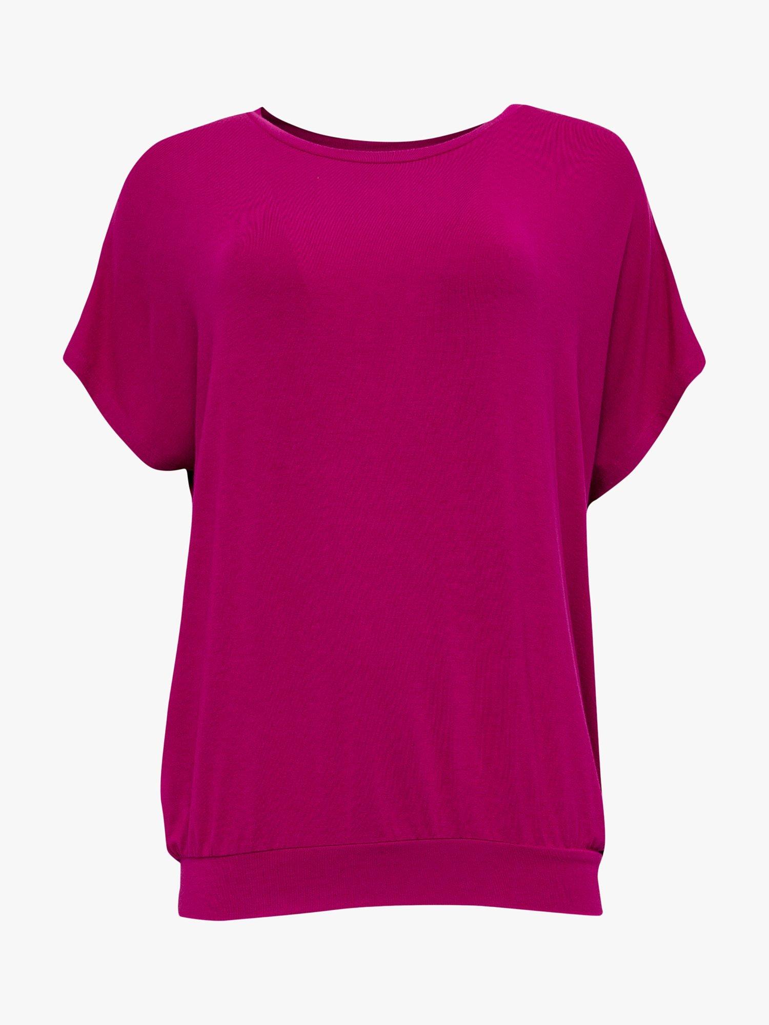 Product image 3 of 4, which shows Cyberjammies Emmi Slouch Pyjama Top, Berry, 8