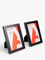 John Lewis Photo Frame, Set of 2, Black