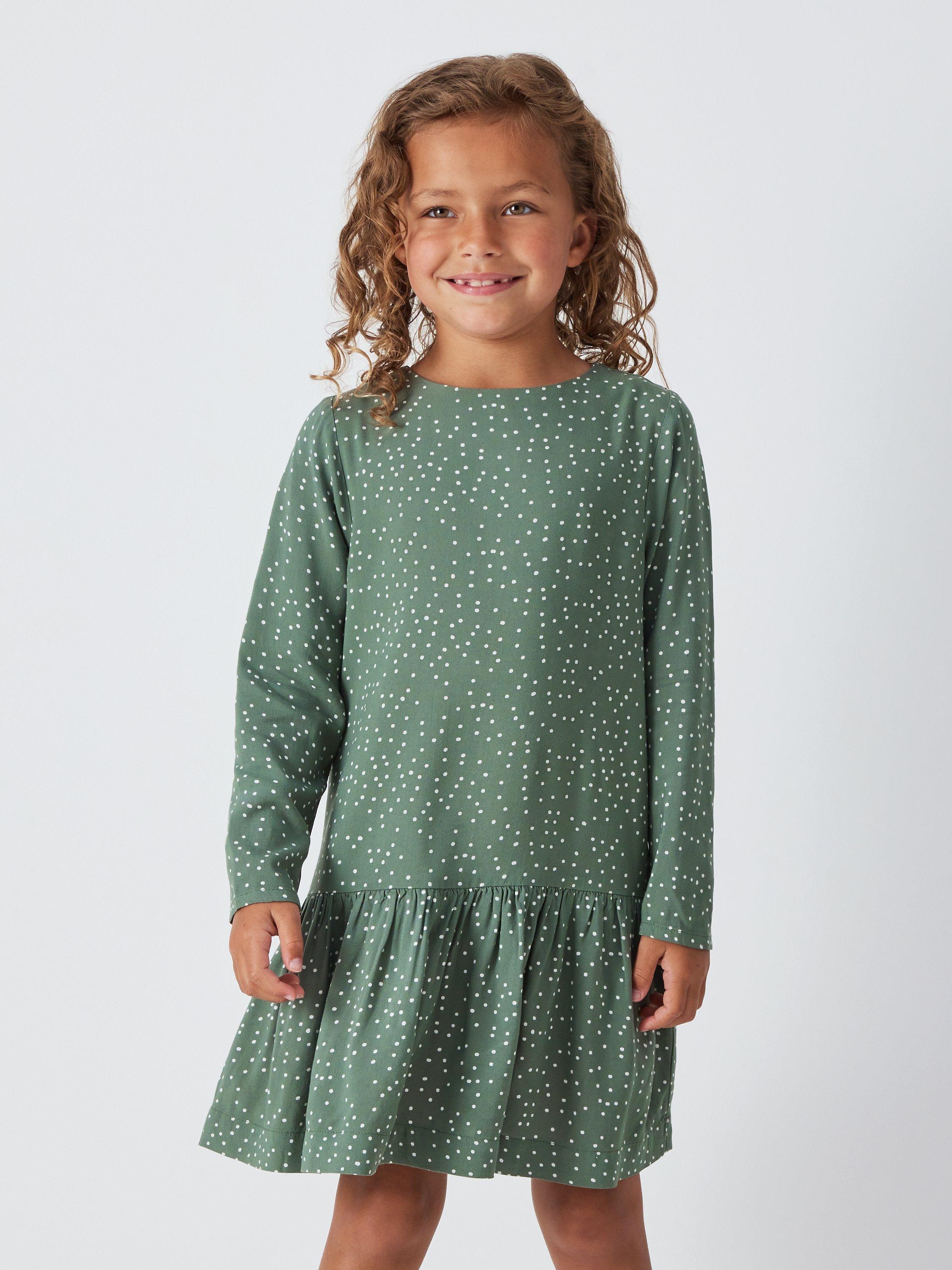 John Lewis Kids' Polka Dot Swing Dress