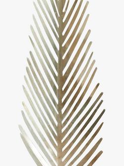 Nkuku Danta Folding Photo Frame, Antique Brass - view 2, Antique Brass