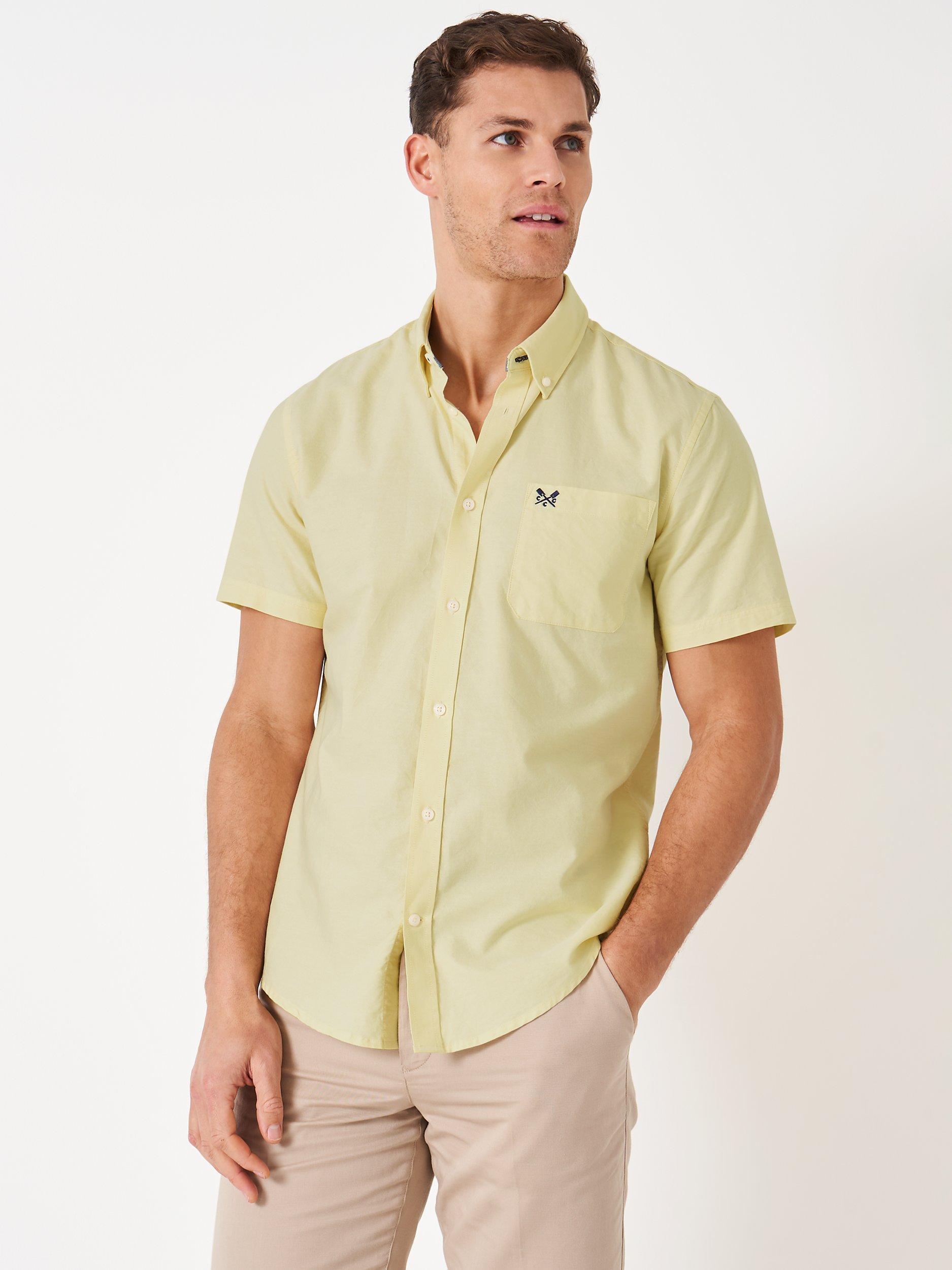 Crew Clothing Short Sleeve Oxford Shirt