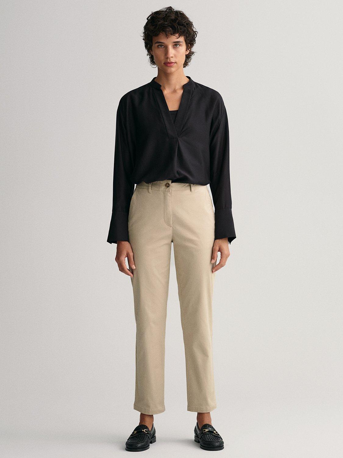 GANT Slim Fit Cropped Chinos