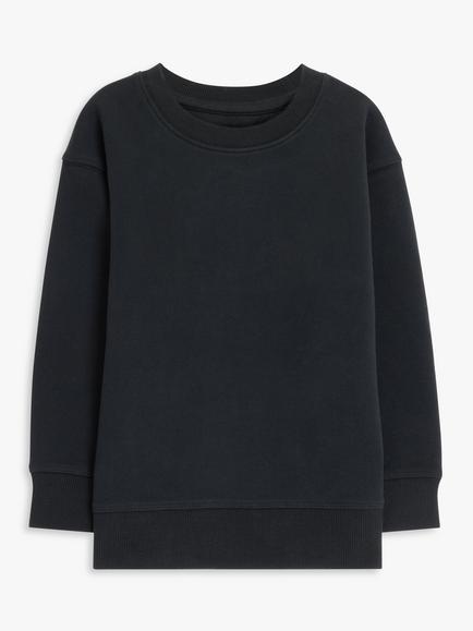 John Lewis Kids' Sweatshirt, Black