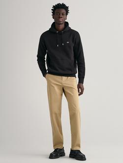 GANT Organic Cotton Blend Twill Chinos, Khaki, 