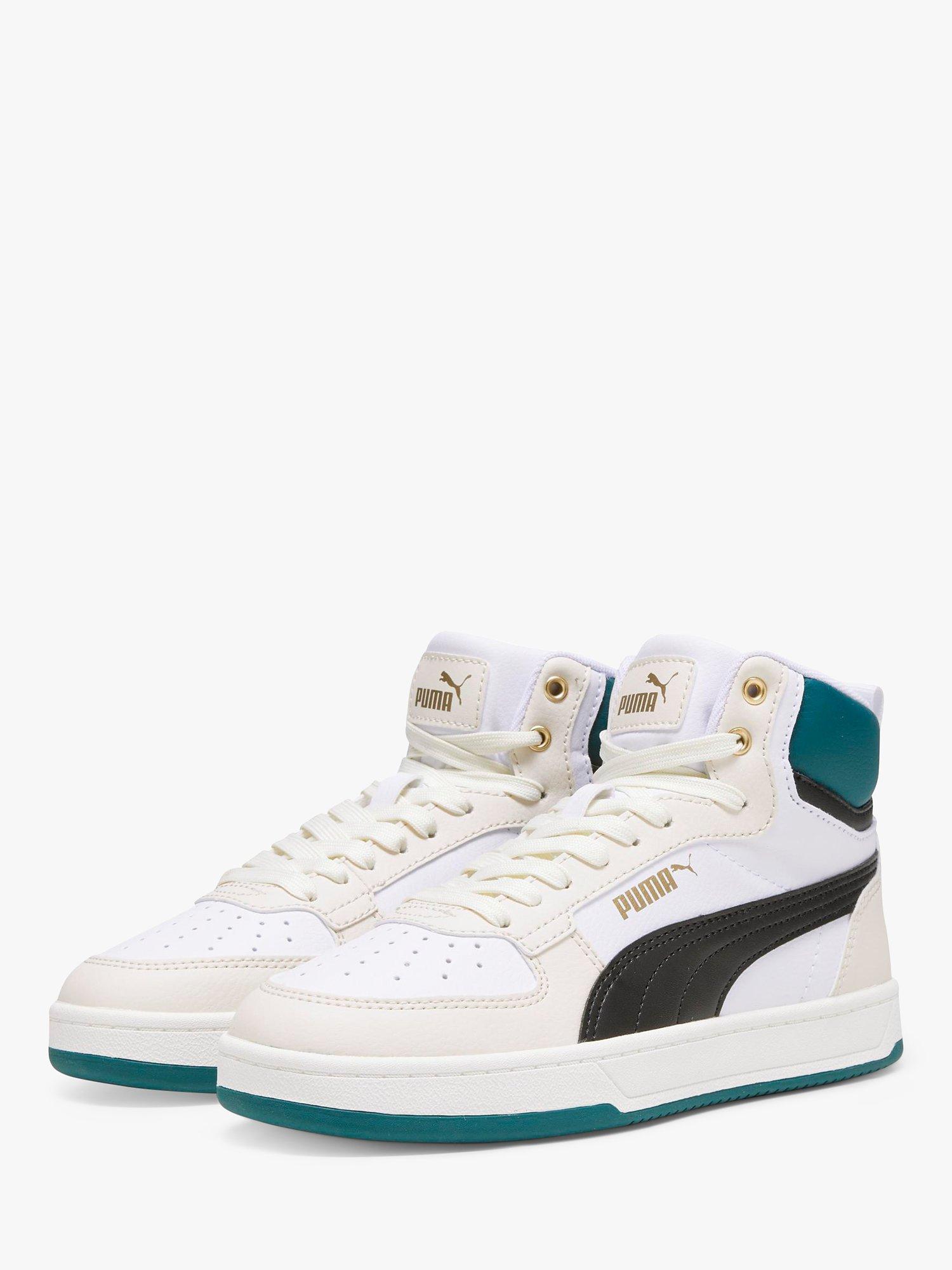PUMA Kids' Caven 2.0 Lace Up High Top Trainers