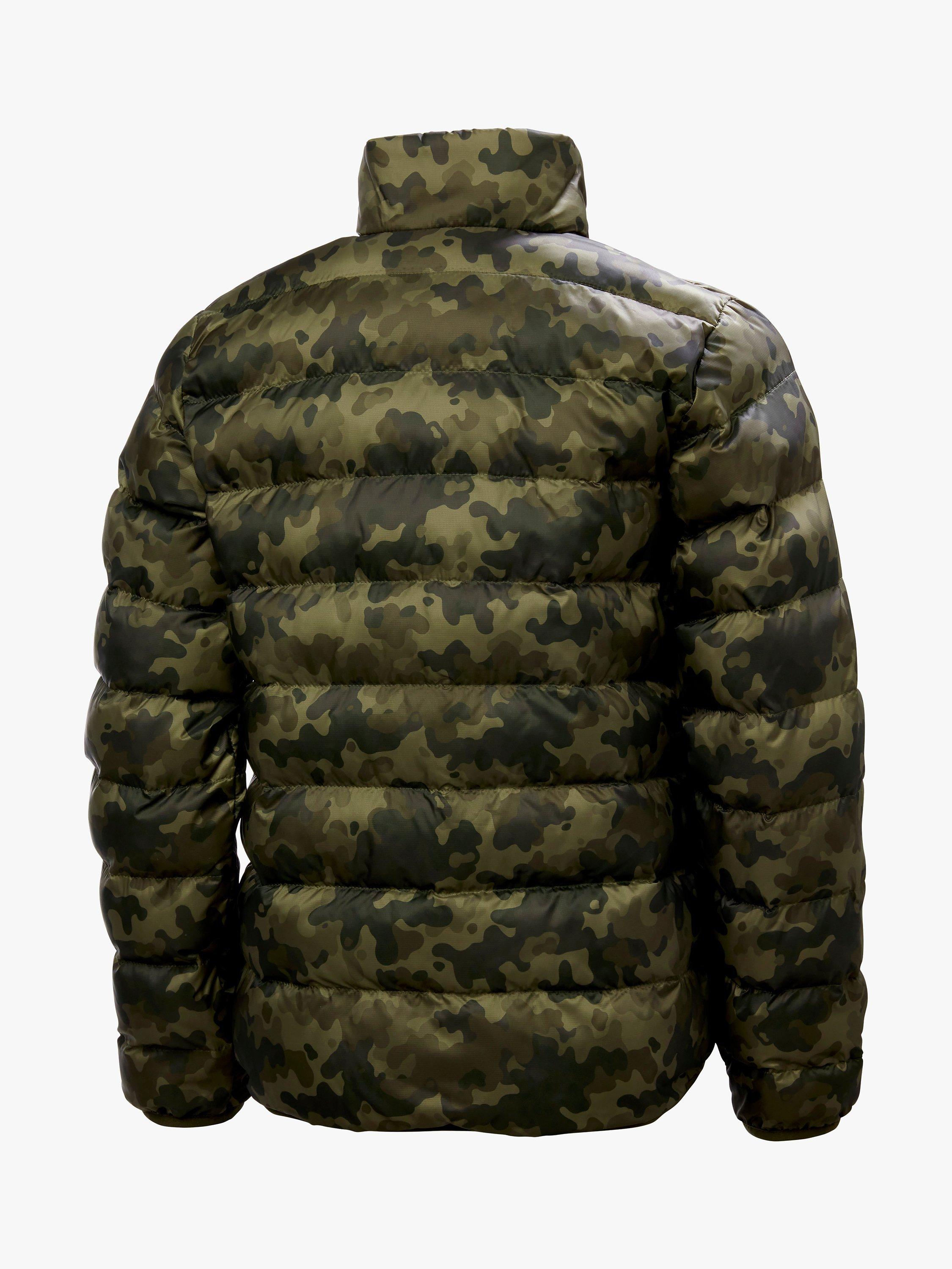 Product image 2 of 10, which shows Helly Hansen Kids' Marka Jacket, Utility Green, 14 years