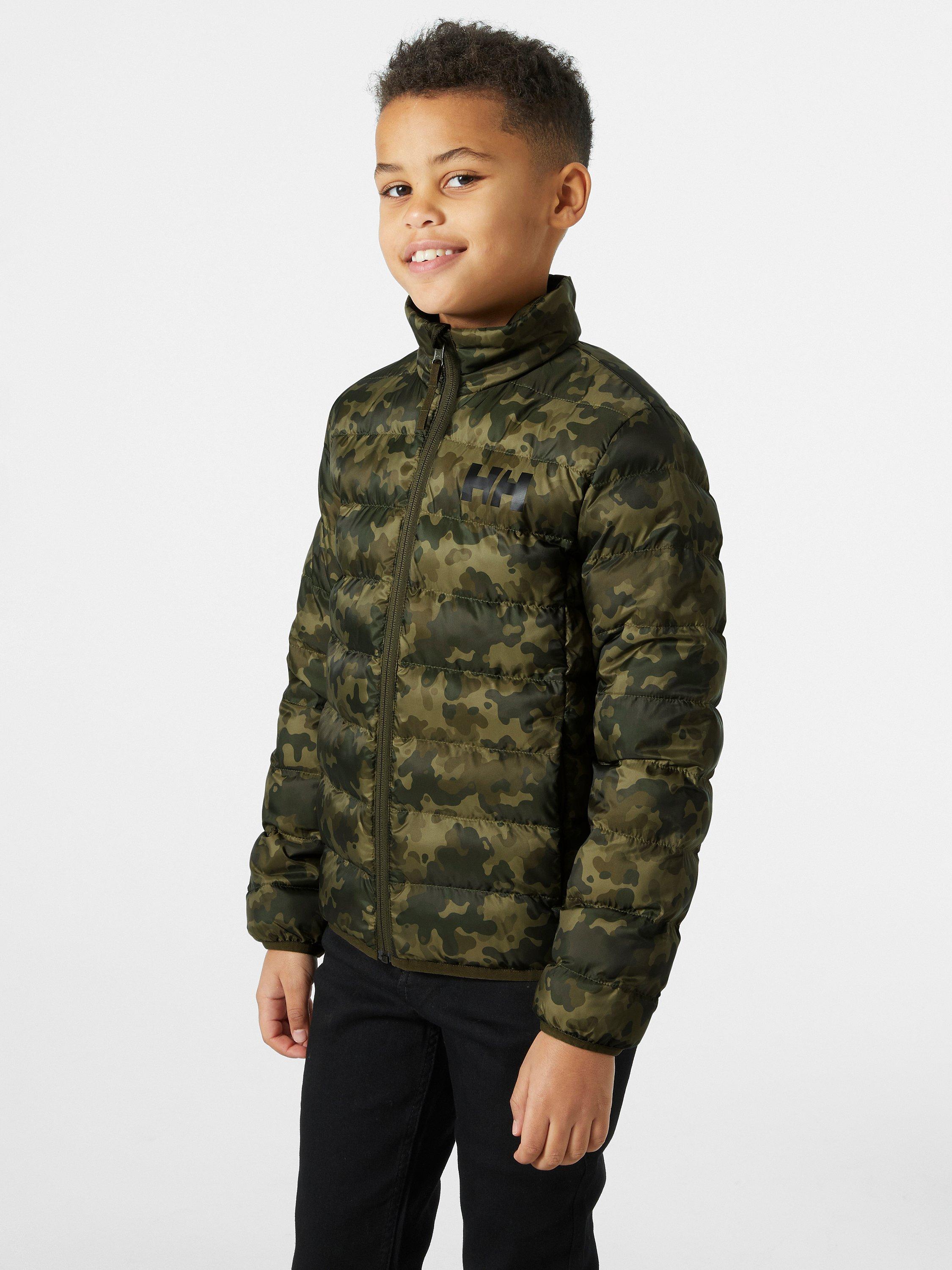 Product image 9 of 10, which shows Helly Hansen Kids' Marka Jacket, Utility Green, 14 years