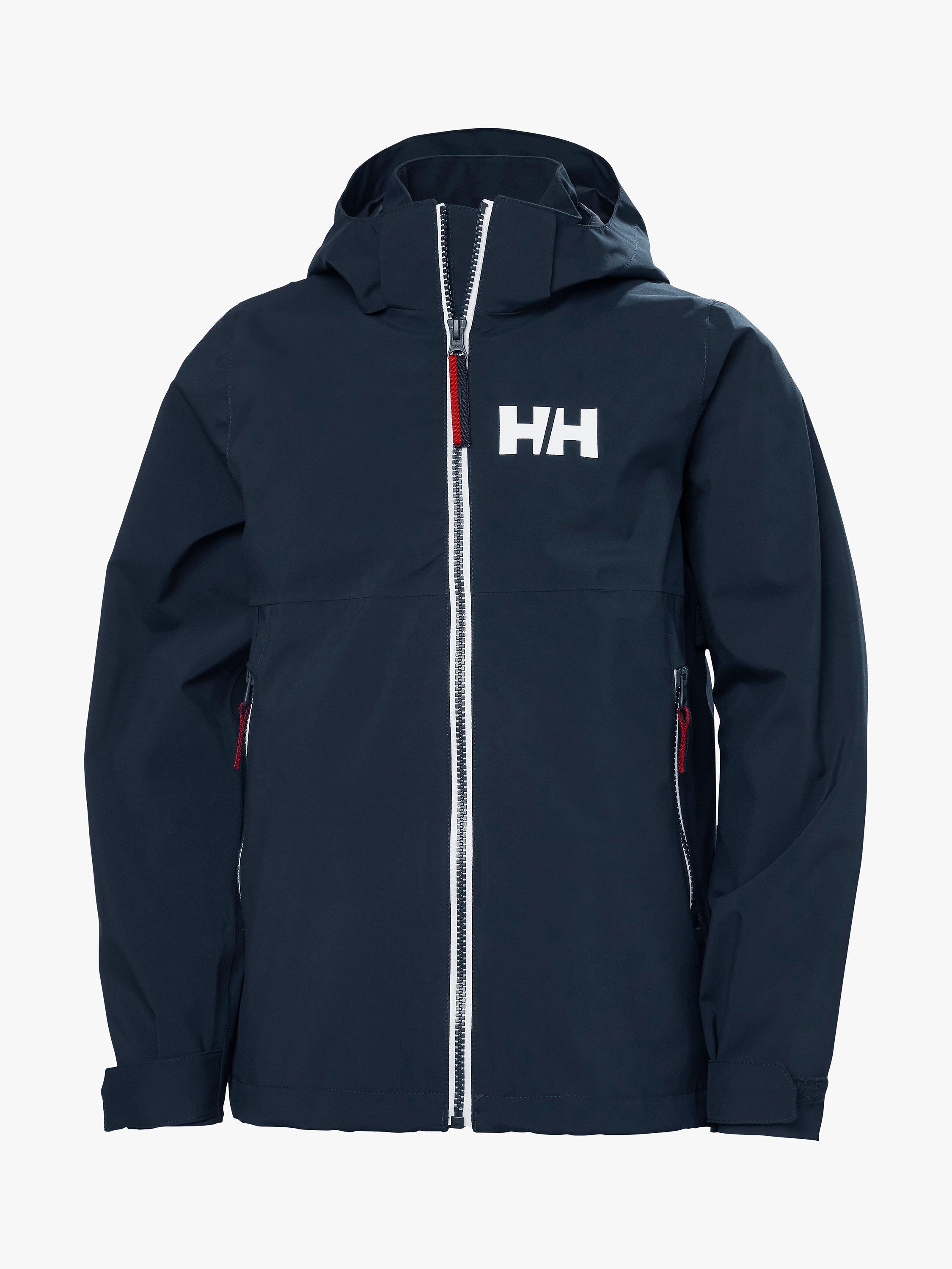 Helly Hansen Kids' Rigging Rain Jacket, Navy