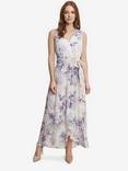 Gina Bacconi Charly Floral Wrap Dress, Multi