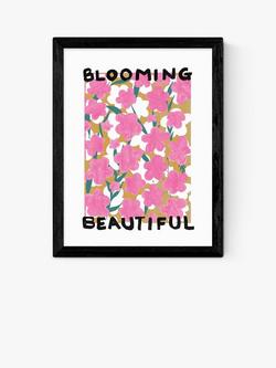 EAST END PRINTS Keren Parmley 'Blooming Beautiful' Framed Print, Black Frame