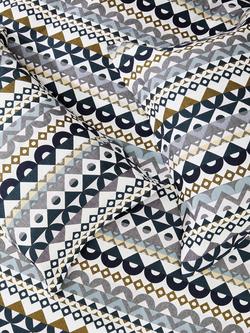 Margo Selby Double Weave Collection Lewes Duvet Cover Set - view 2, Multi
