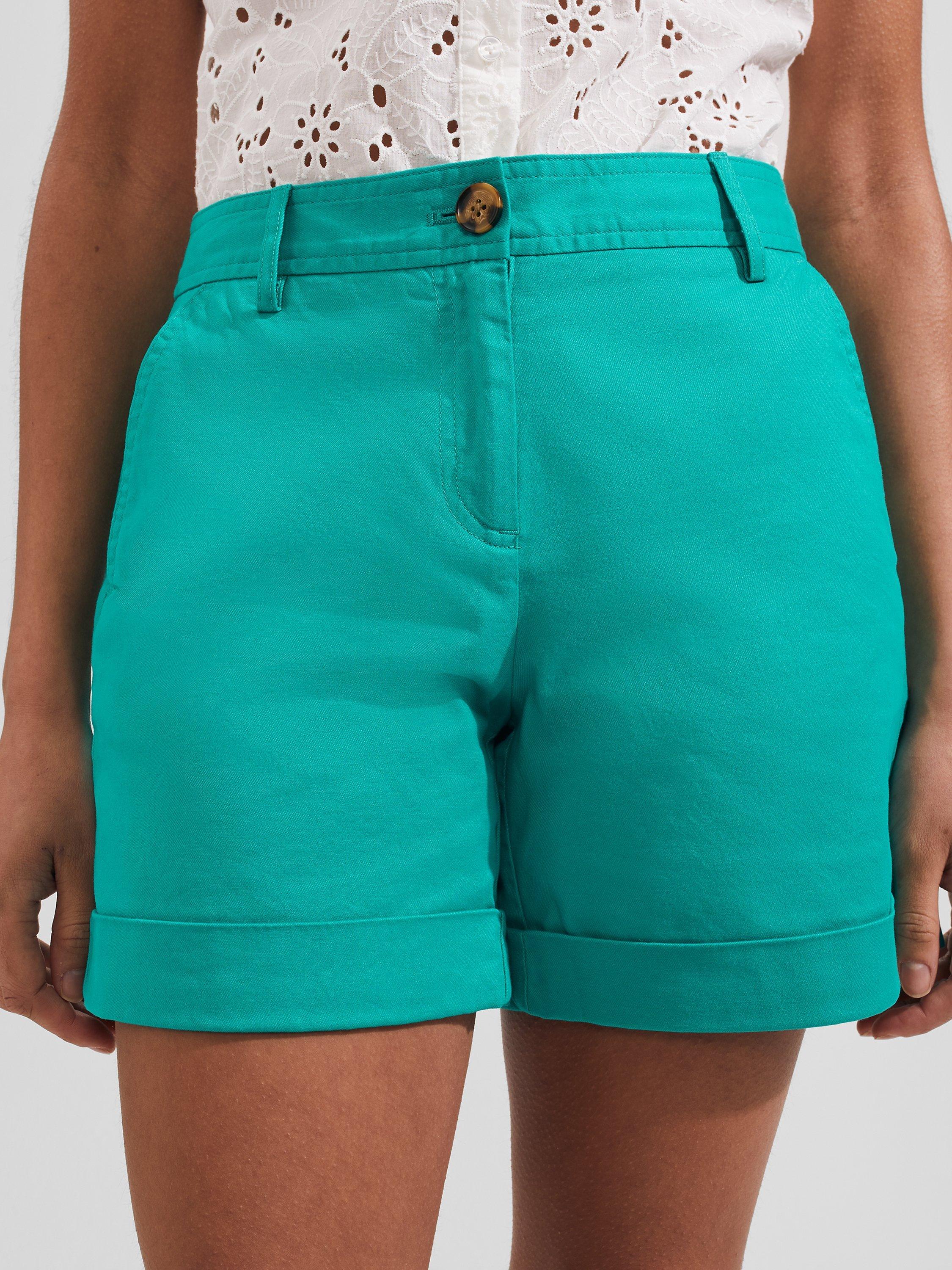 Hobbs Chessie Chino Shorts, Aruba Green, 6