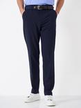 Crew Clothing Straight Fit Golf Chinos, Navy Blue