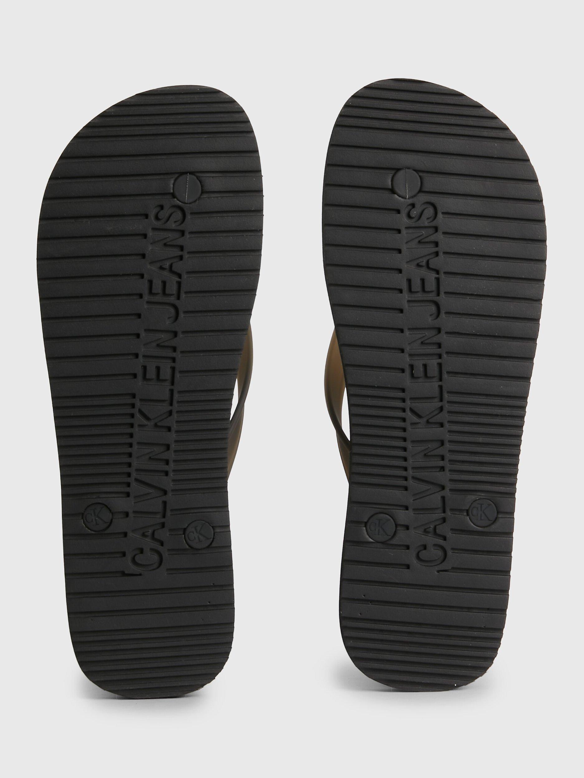 Product image 3 of 6, which shows Calvin Klein Beach Sandals, Black, 6.5