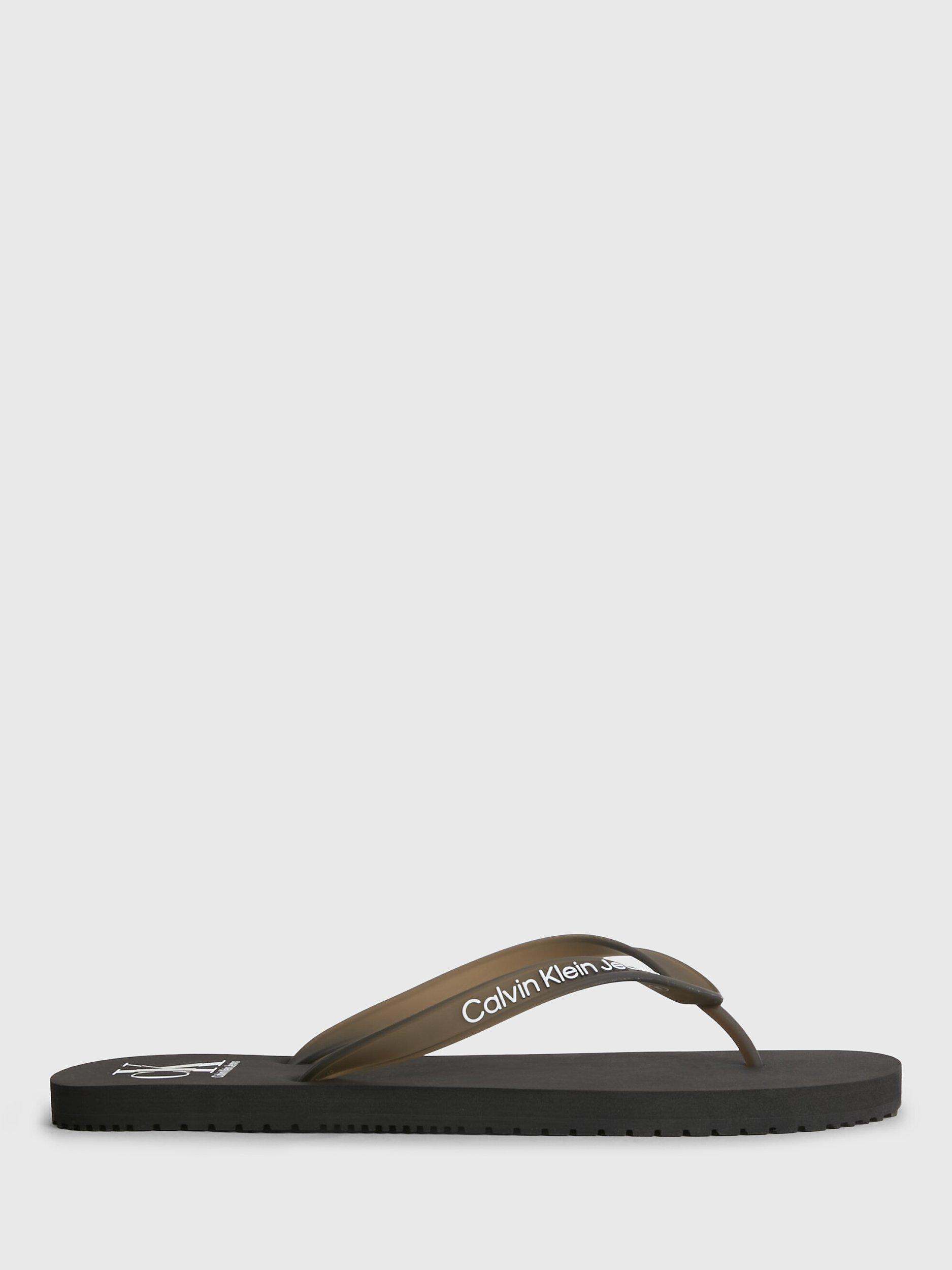 Product image 4 of 6, which shows Calvin Klein Beach Sandals, Black, 6.5
