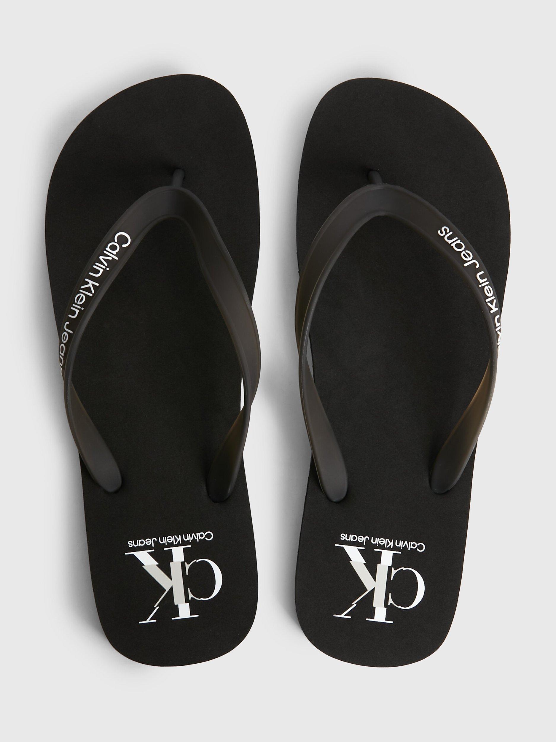 Product image 5 of 6, which shows Calvin Klein Beach Sandals, Black, 6.5