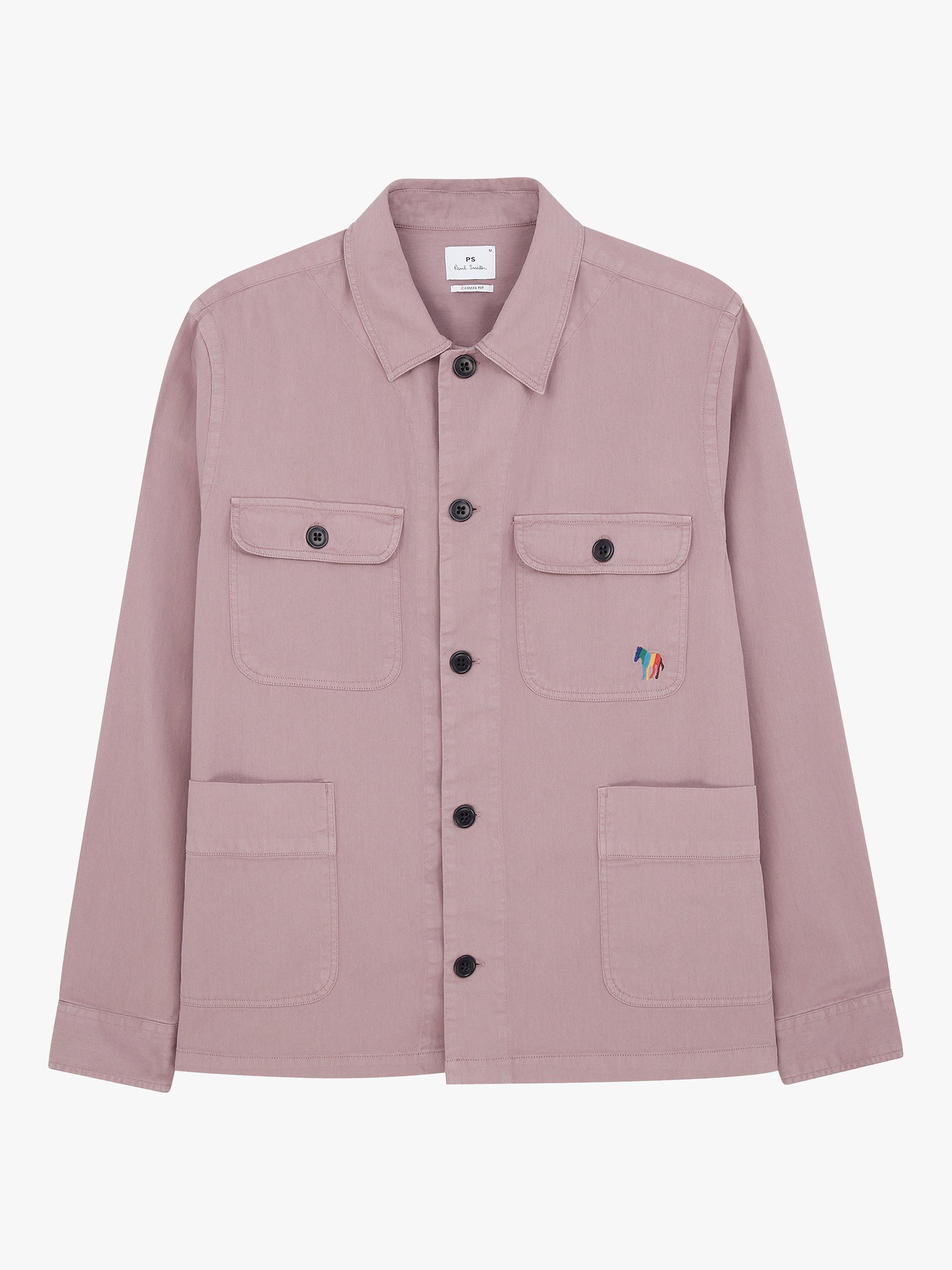 Paul Smith Casual Fit Shacket, Pink