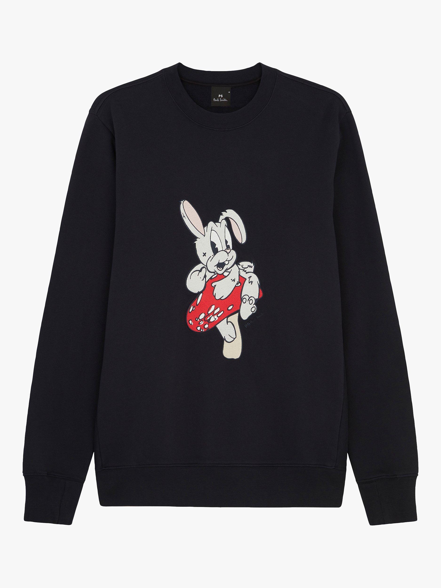 Paul Smith Rabbit Graphic Jumper, Black