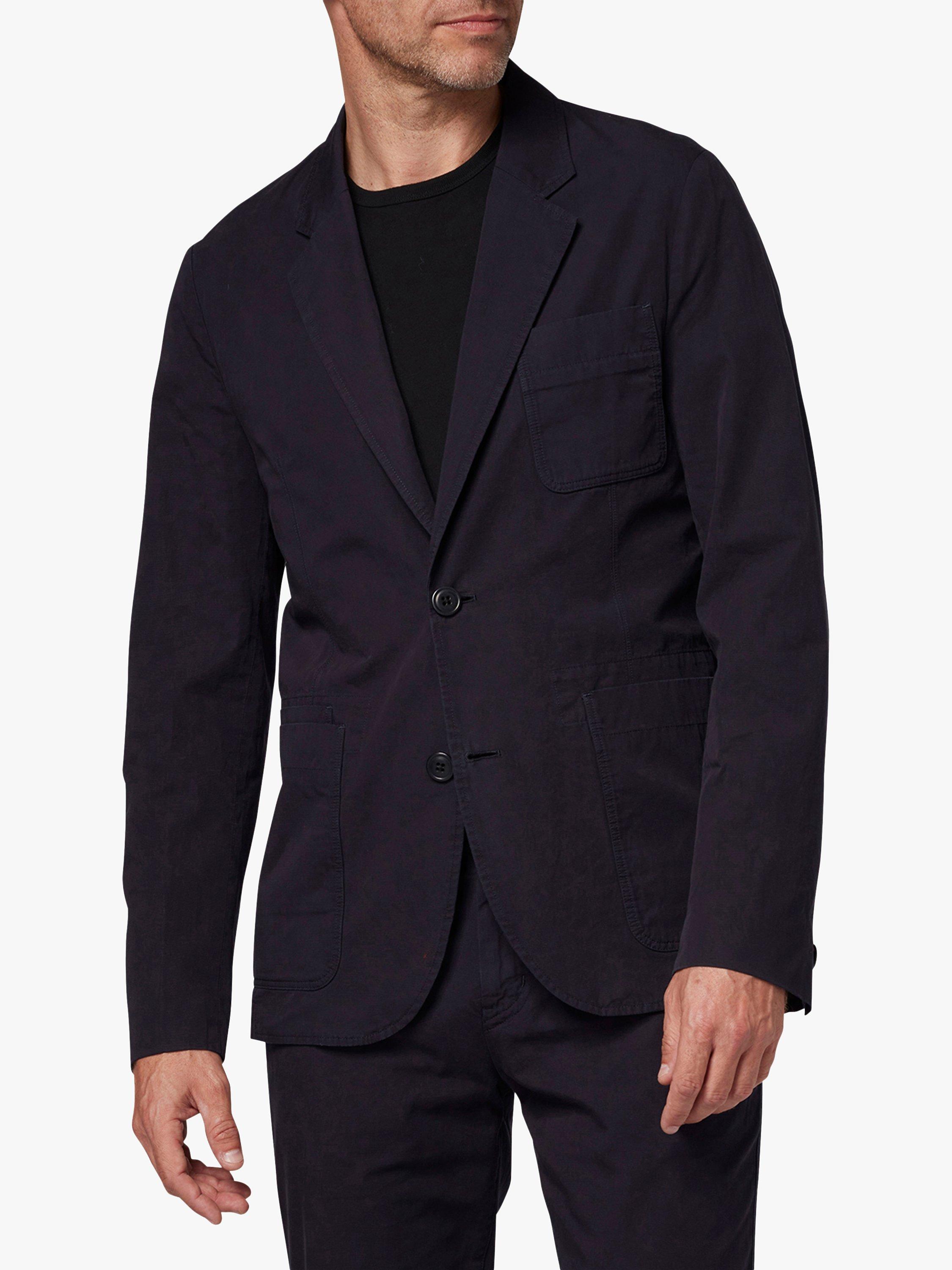 Paul Smith Casual Fit Cotton Blazer, Navy